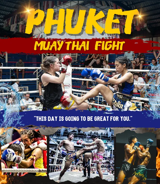 Muay Thai boxing match Phuket