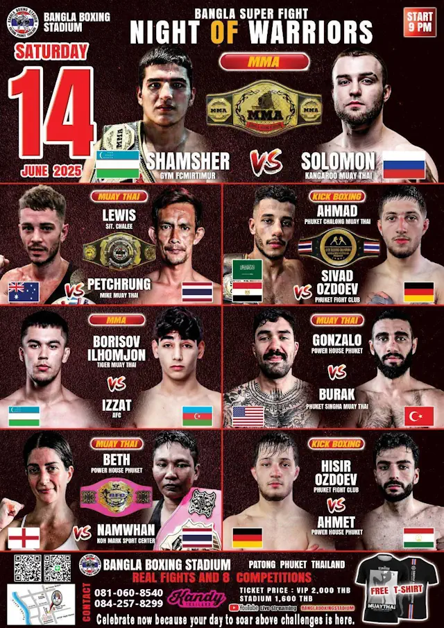 Muay Thai phuket fight night