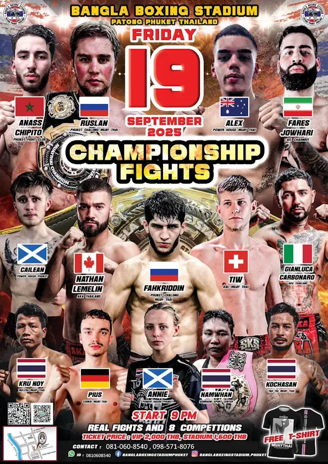 Muay Thai phuket fight night