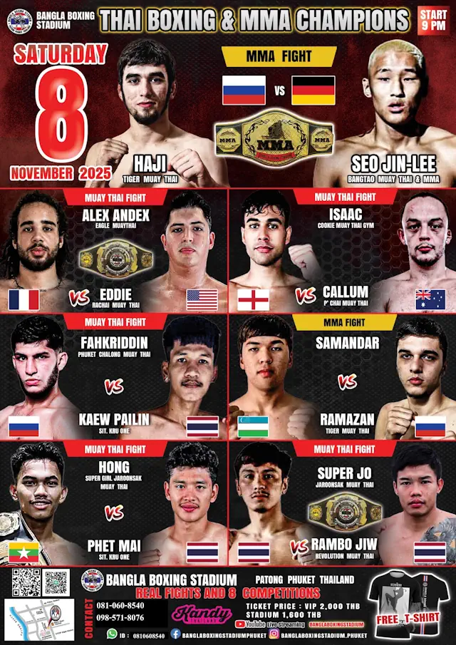 Muay Thai phuket fight night