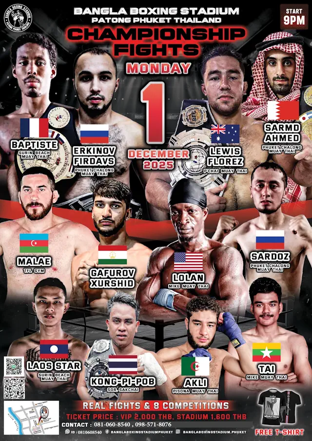 Muay Thai phuket fight night