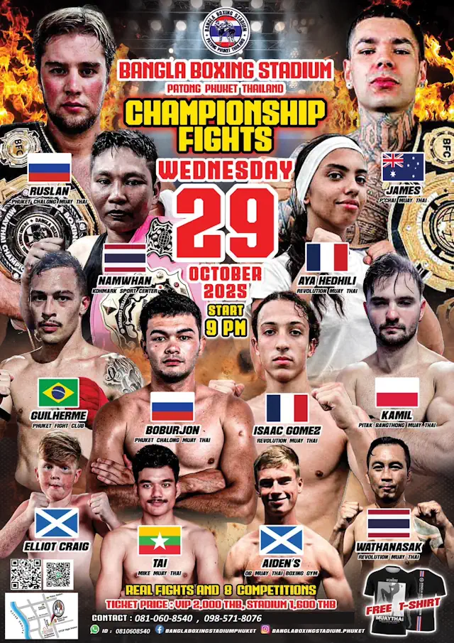 Muay Thai phuket fight night